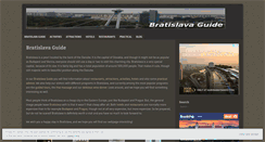 Desktop Screenshot of bratislavaguide.net