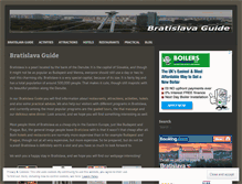 Tablet Screenshot of bratislavaguide.net